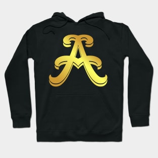 A gold Hoodie